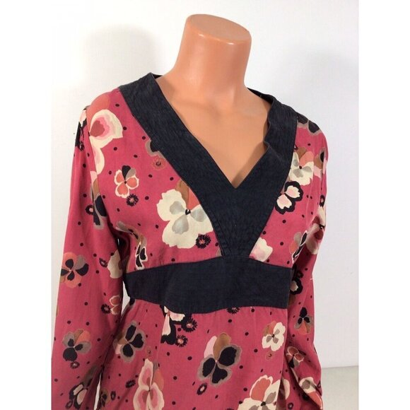 Putumayo Floral Babydoll Top Womens Small - Picture 3 of 7